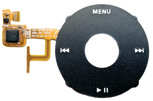 Black Click Wheel Flex for Apple iPod Video