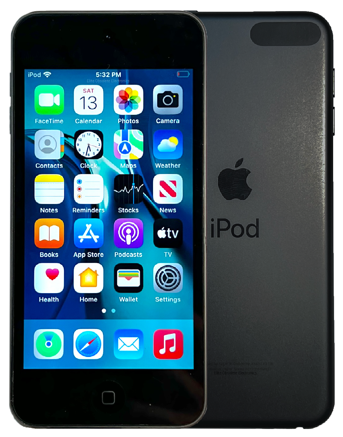 Refurbished Apple iPod Touch 7th Generation Space Gray 32GB 128GB /256GB MVHW2LL/A MVJ62LL/A MVJ92LL/A