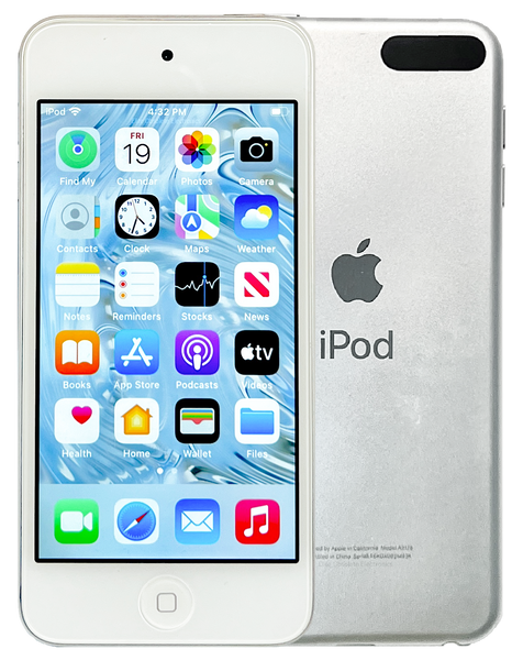 Refurbished Apple iPod Touch 7th Generation A2178 Silver 32GB 128GB 256GB MVHV2LL/A MVJ52LL/A MVJD2LL/A