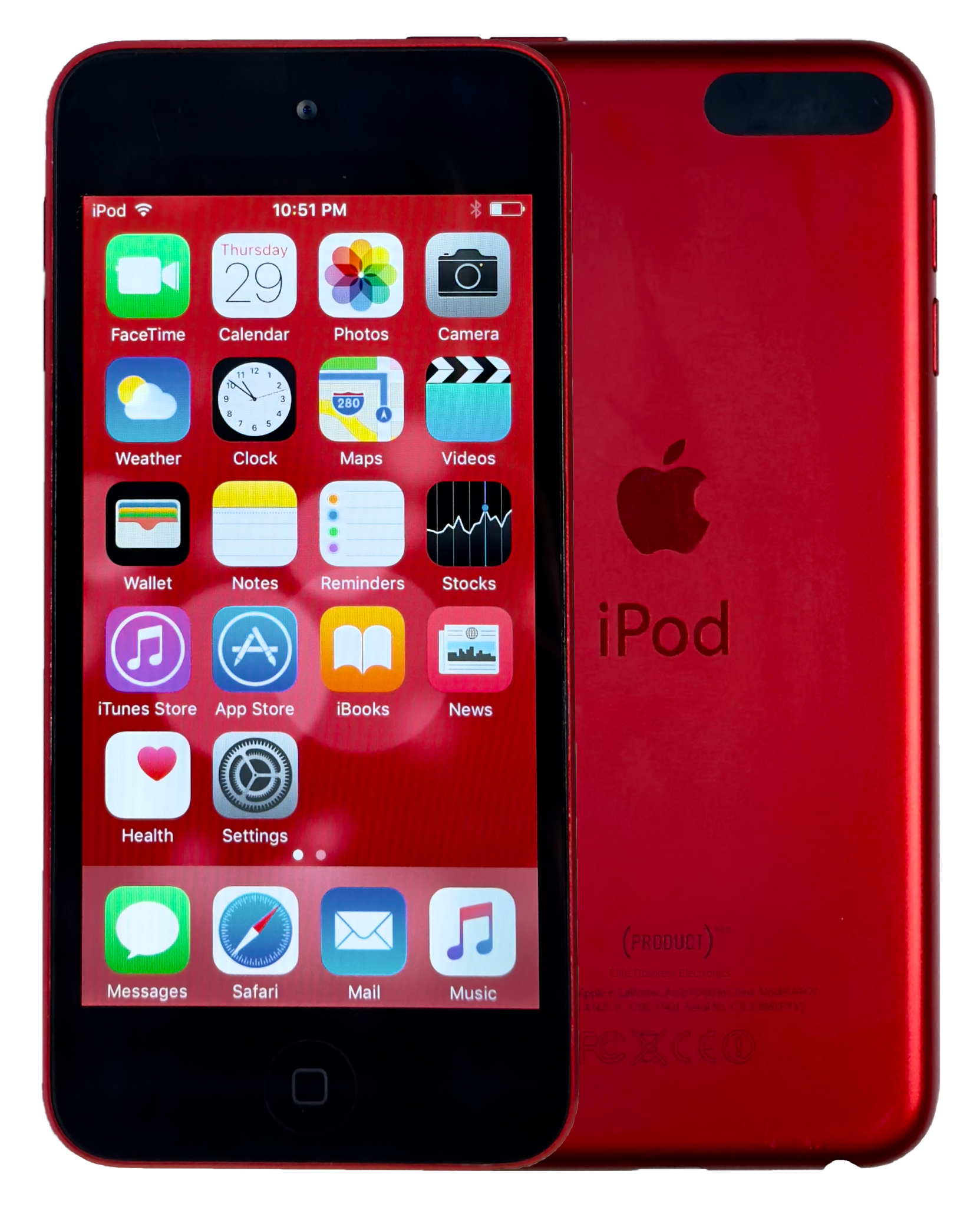 iPod touch 第5世代 16GB レッド Refurbished Apple iPod Touch 5th Generation 16GB Product Red