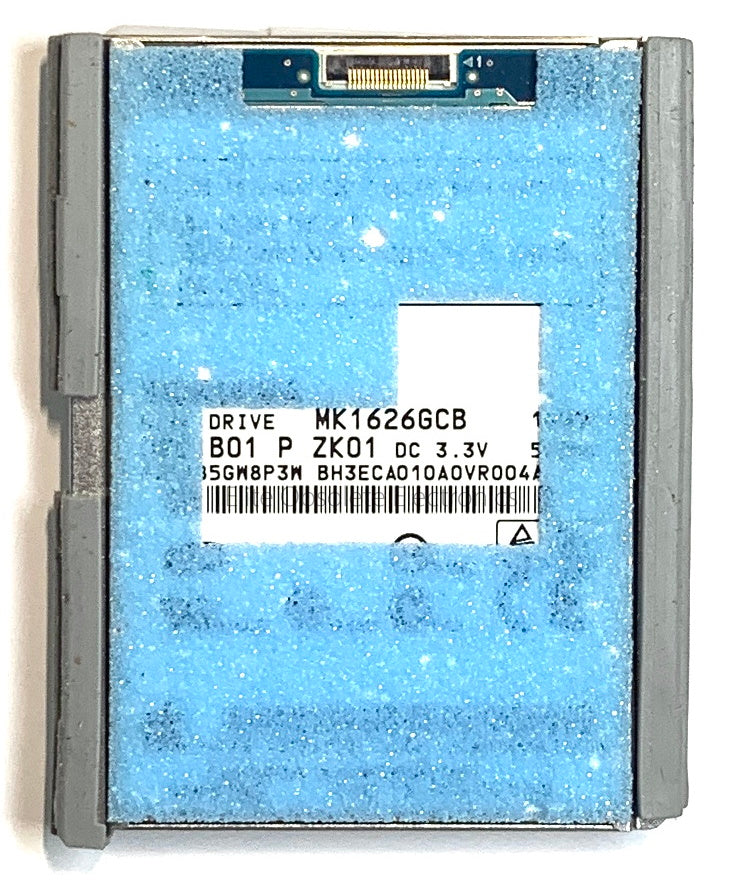 Toshiba 160GB MK1626GCB ZIF HDD Hard Drive iPod Classic 6th Gen Thick LIF