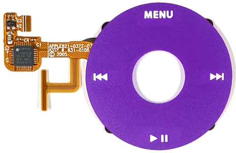 Purple Click Wheel Flex for Apple iPod Video