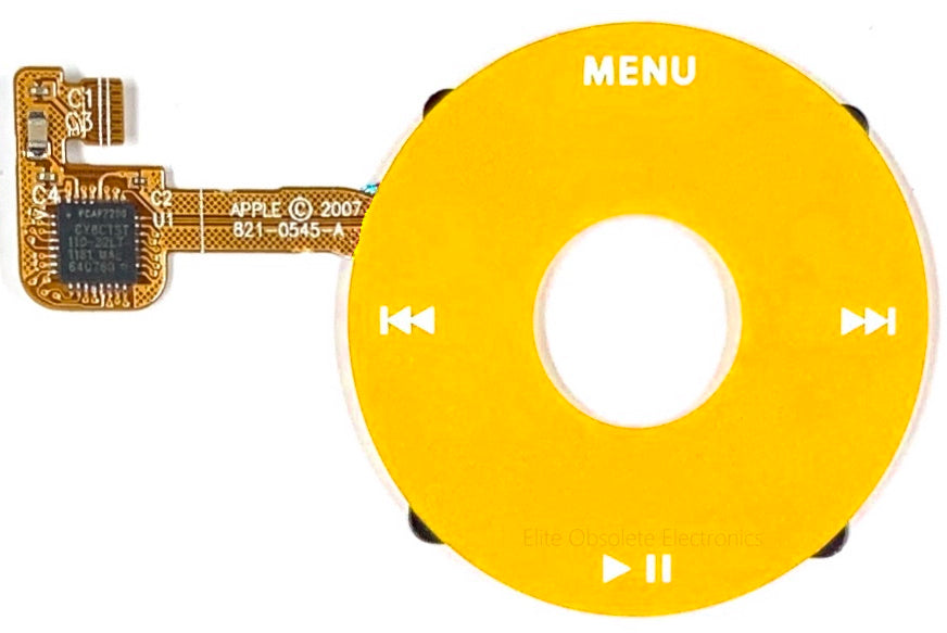 Yellow Click Wheel Flex for Apple iPod Classic 6th 7th Generation